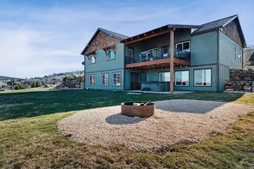 Rear of house in Couer d'Alene